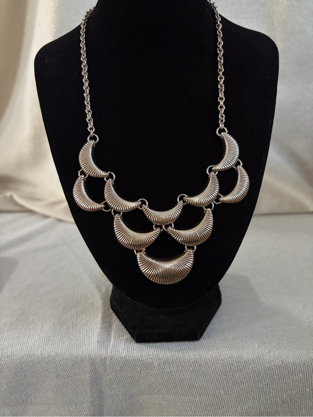 Napier Vintage Crescent Statement Necklace - Women Jewelry